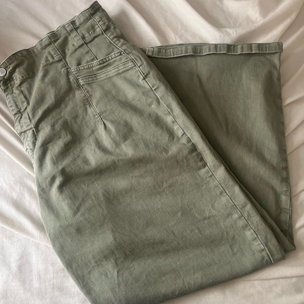 High Rise Wide leg Mica Denim